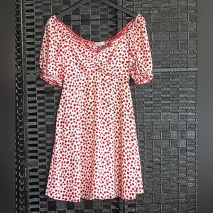 🌸 Dream Of Me Floral Dress flouncy Bodice Lined Medium Flowers Feminine Girly